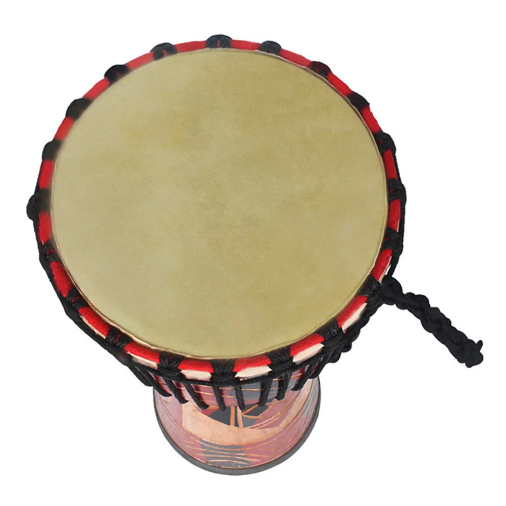 

2pcs Drum Heads Replacement Durable African Drum Covers Goat Skin Percussion Parts Accessories For Musical