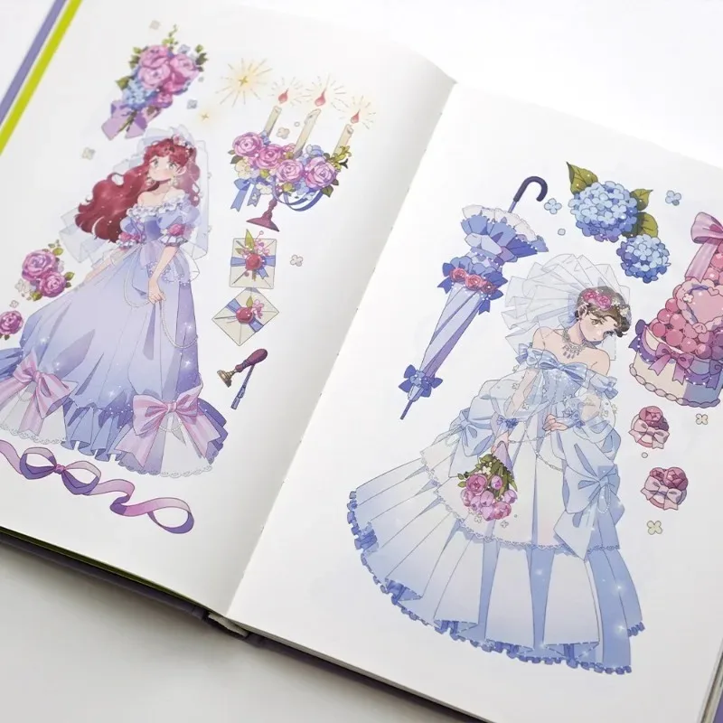 Pollati Story Illustration Collection Little Grass Artwork Art Book Fantasy Anime Healing Artbook Anime Comic Stories Cute Warm