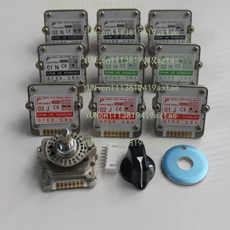 FUTURE NDS Series Digital Code Rotary Band Switch 01H/01J/01N/02H/02J/02N/03H/03J/03N/04N/00N