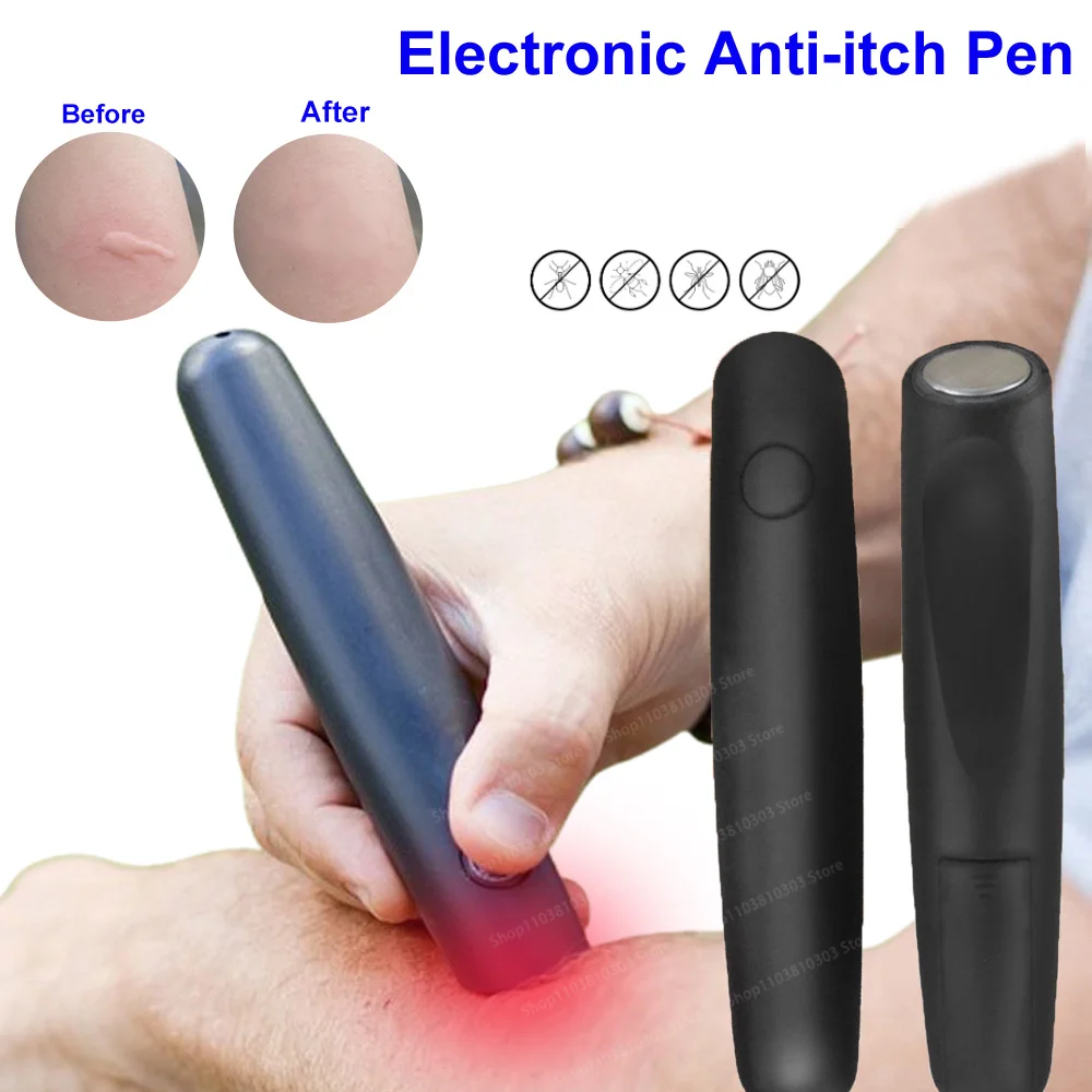 

Portable Anti Itching Pen Electric Mosquito Bite Pen for Itching Bite Insect Mosquito Bite Treatment Anti-Itch Pen Stop Itching