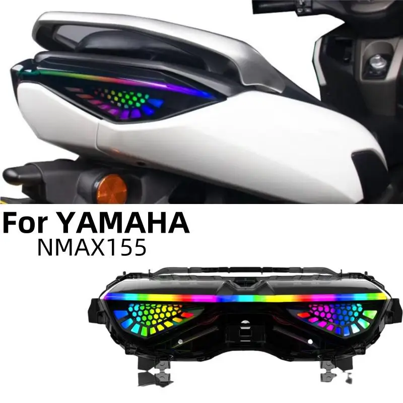 

Motorcycle Accessories LED Headlight Headlamp Head Light Lamp Assembly For YAMAHA NMAX155 Modified Color Changing Turn Signal