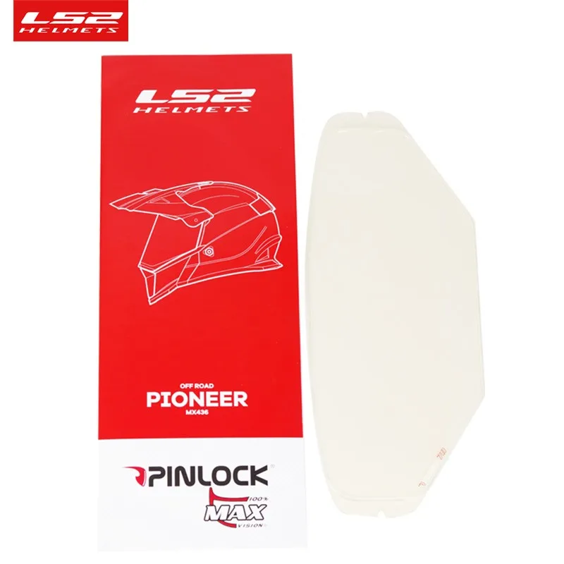 

Original LS2 MX436 helmet visor clear Pinlock suitable for LS2 PIONEER EVO helmets shield Anti-fog Film