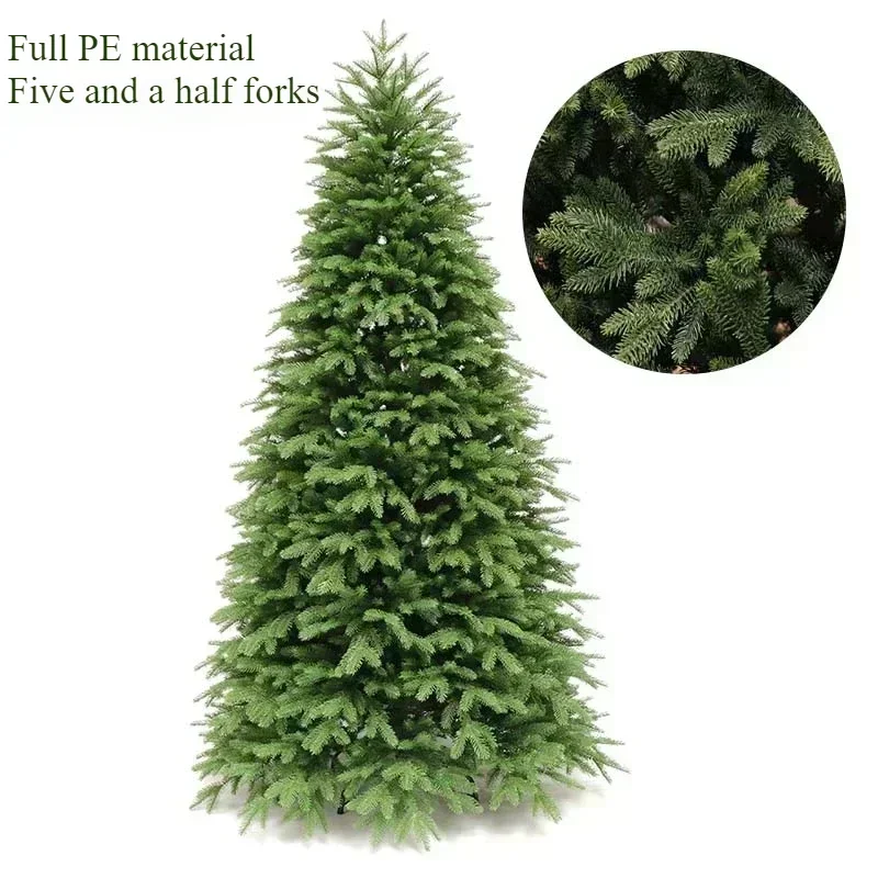 Artificial Christmas Tree Luxury PE Encryption Large Green Xmas Tree Pines Premium Home Party Decoration New Year Ornaments 2024