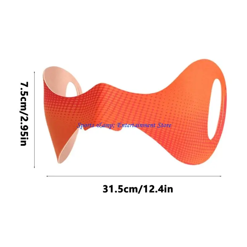 G7NF Schmetterlingsform-Ski-Gesichtsbedeckung, Nasenaufkleber für Winteraktivitäten, Frostschutzfunktion, komfortables und – Detail 6