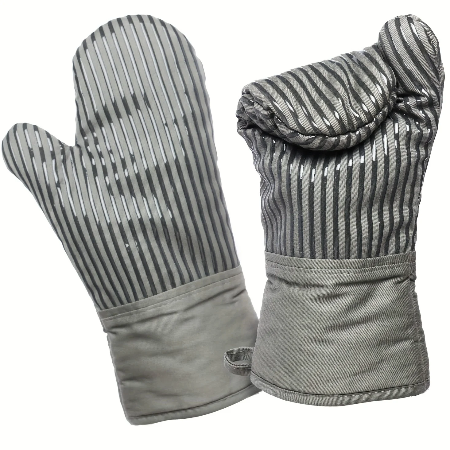 Oven Mitts Heat Resistant Oven Gloves Silicone Oven Gloves for Cooking Baking