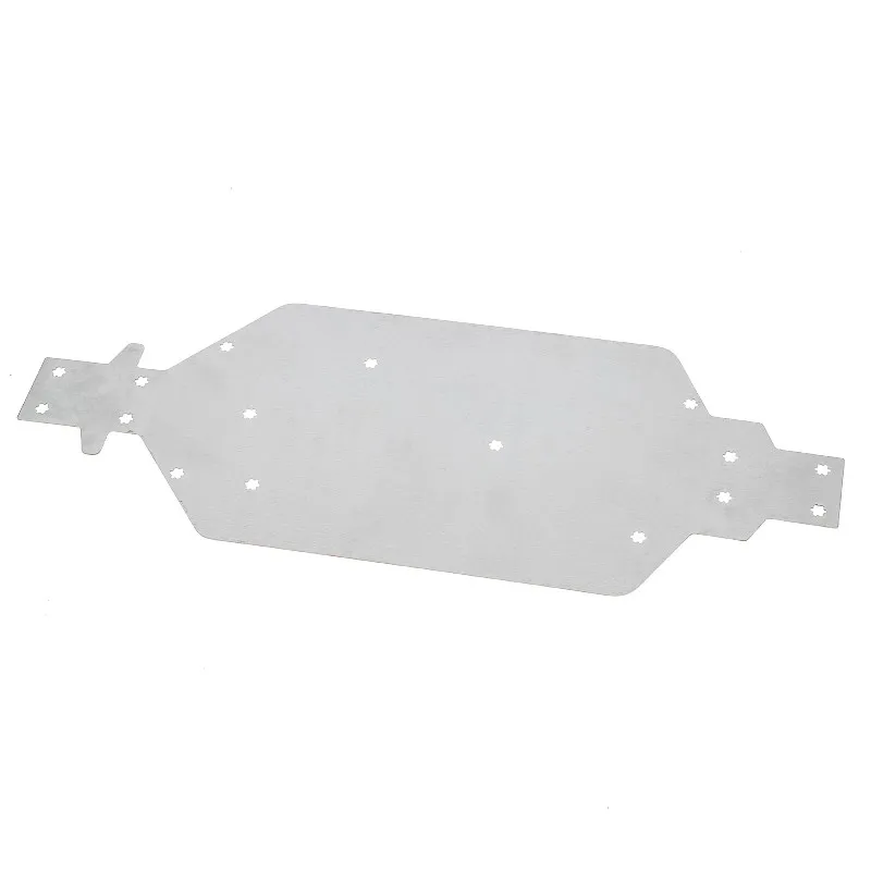 A63T-RC Car Upgrade Chassis Guard Plate Metal Chassis Armor For LC RACING PTG-2 RC 1/10 RC Car Accessories