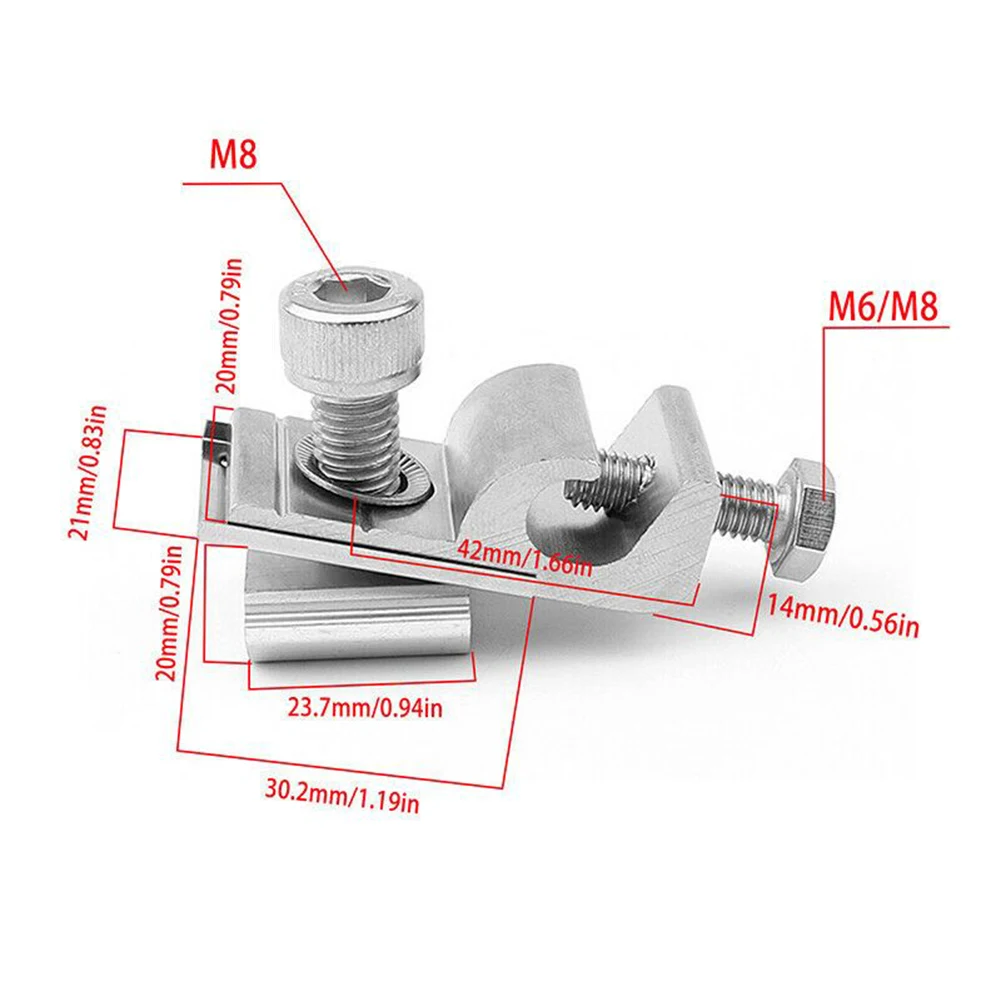 

Clamps Solar Panel Mounting Bracket Solar Panel Fasteners Accessories Solar Mounting System High Quality Brand New