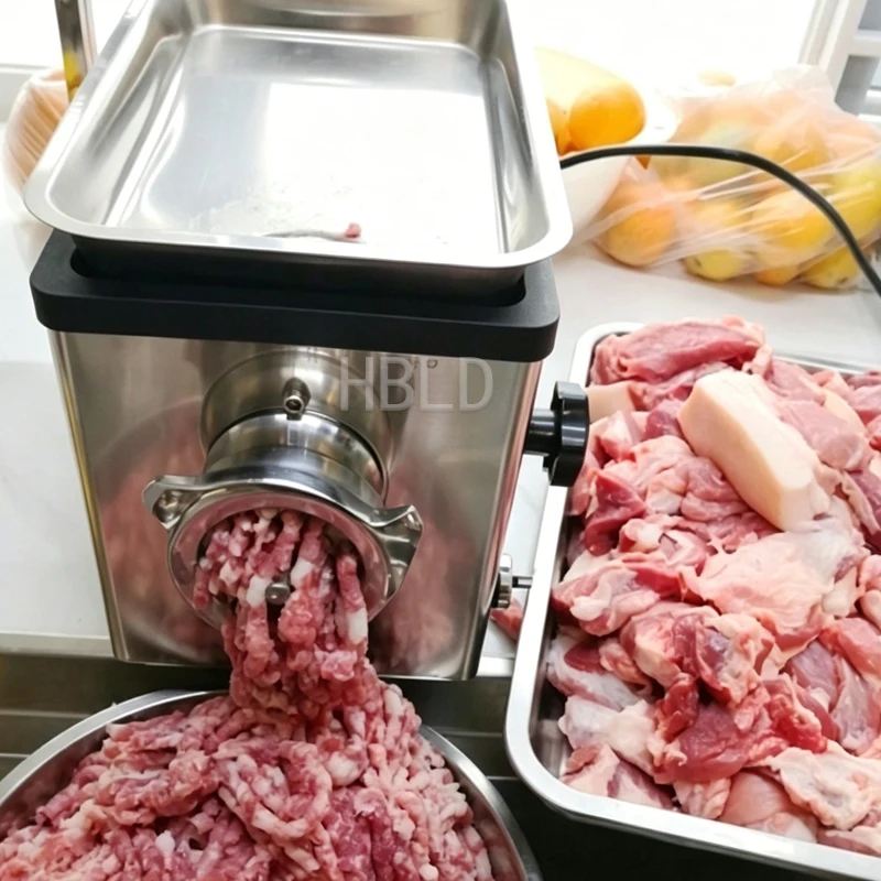 Stainless Steel Multi Functional Meat Grinder Portable Household Sausage Filler Vegetable Grinder for Kitchen