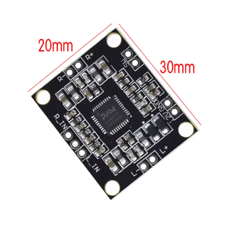 Black PAM8610 Mini Digital Power Amplifier Board 2 x15W Dual channel stereo Audio module mini class D Amplificador subwoofer