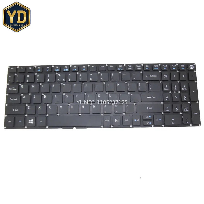 YD Laptop Keyboard For ACER For Aspire E5-772 5-772G E5-773 E5-773G English US Black No Frame New