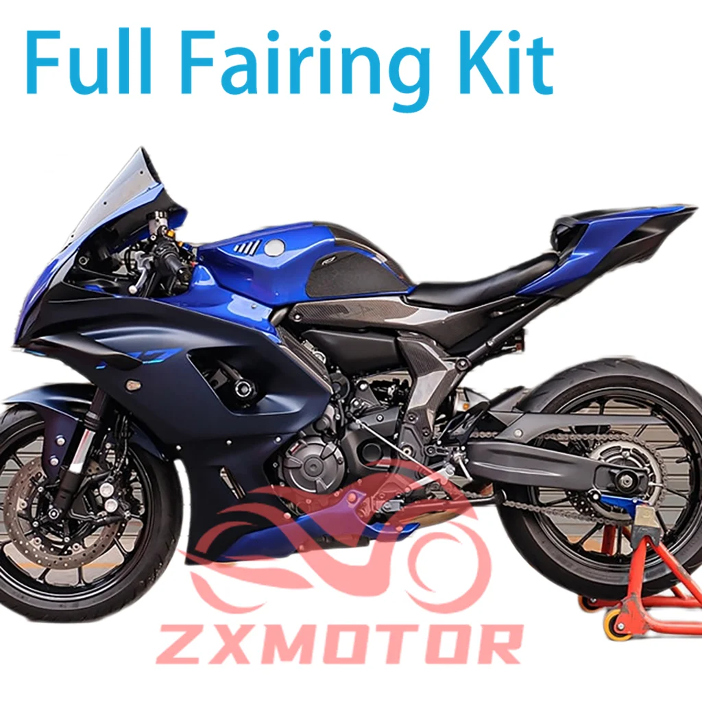 

For YAMAHA YZFR7 2022 2023 2024 ABS Plastic Fairing Kit YZF R7 22 23 24 Motorcycle Free Custom Sportbike Fairings