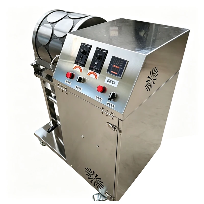Automatic Commercial Crepe Maker Machine for Roast Duck Wrappers Spring Roll Wrappers Egg Crepes and Thin Flatbreads