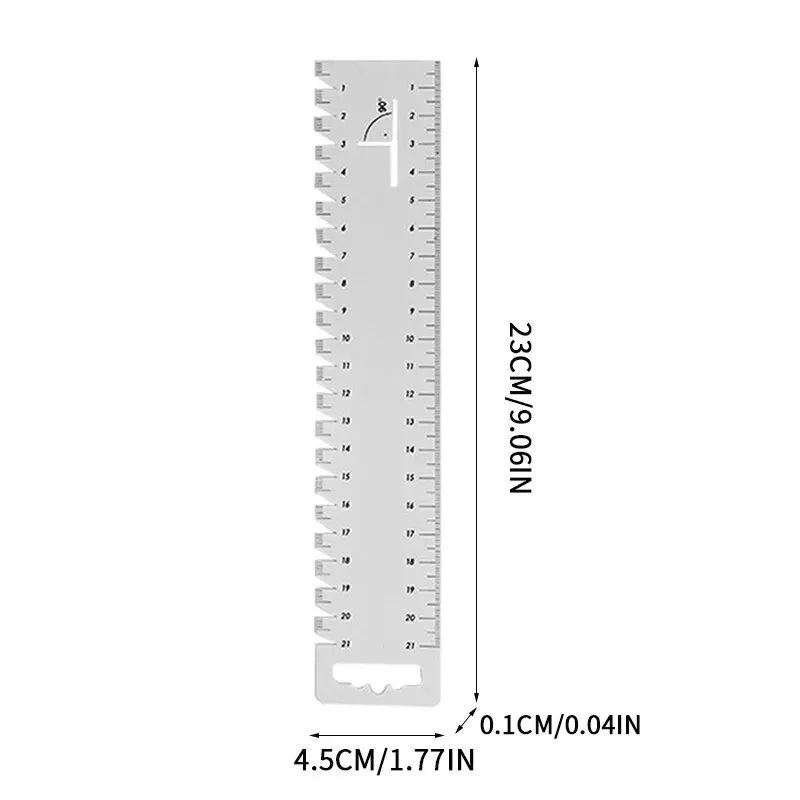 1pc DIY Sewing Patchwork Seam Ruler Quilt Ruler Tools Sewing Measuring Gauge Quilting Ruler Sewing Tools Accessories