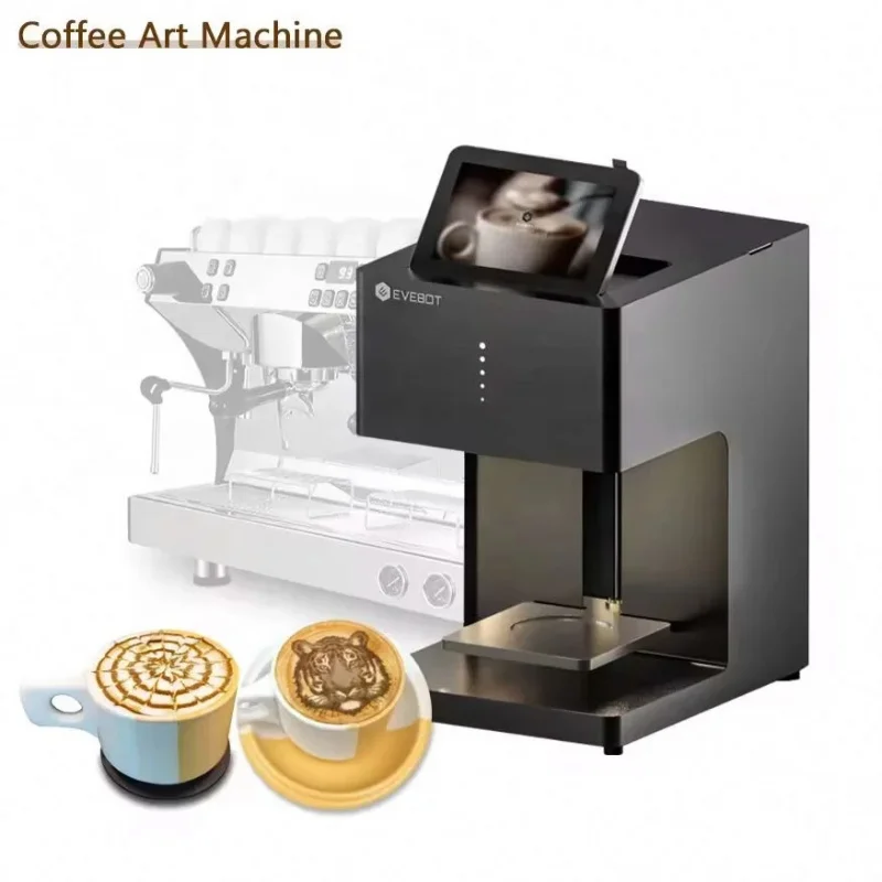 Smart Coffee Printer with Edible Ink – Latte Art Machine for Edible Printing
