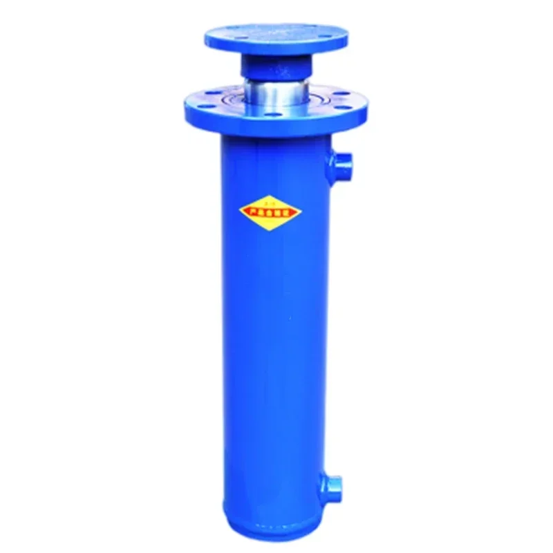 소형 신형 A12T 플랜지 리프트 유압 실린더 양방향 유압 실린더 베일러 프레스 기계 분리형 디젤 오일 상단 접근