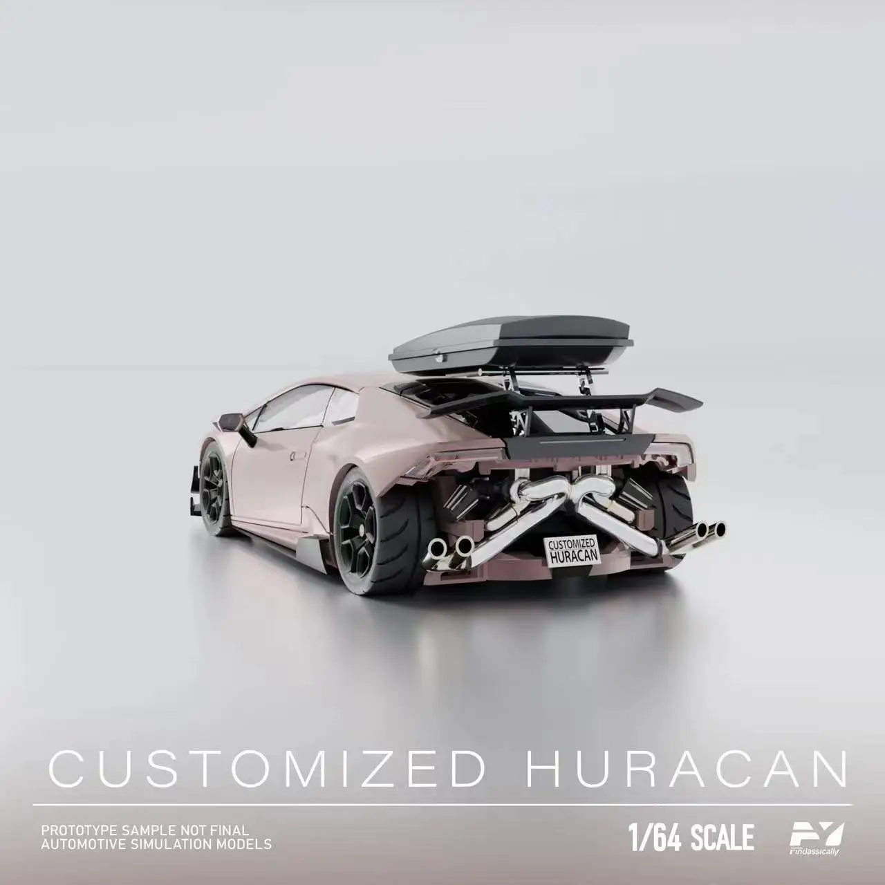 **Preorder**Finclassically 1:64 Hura can Modified version  Diecast Model Car