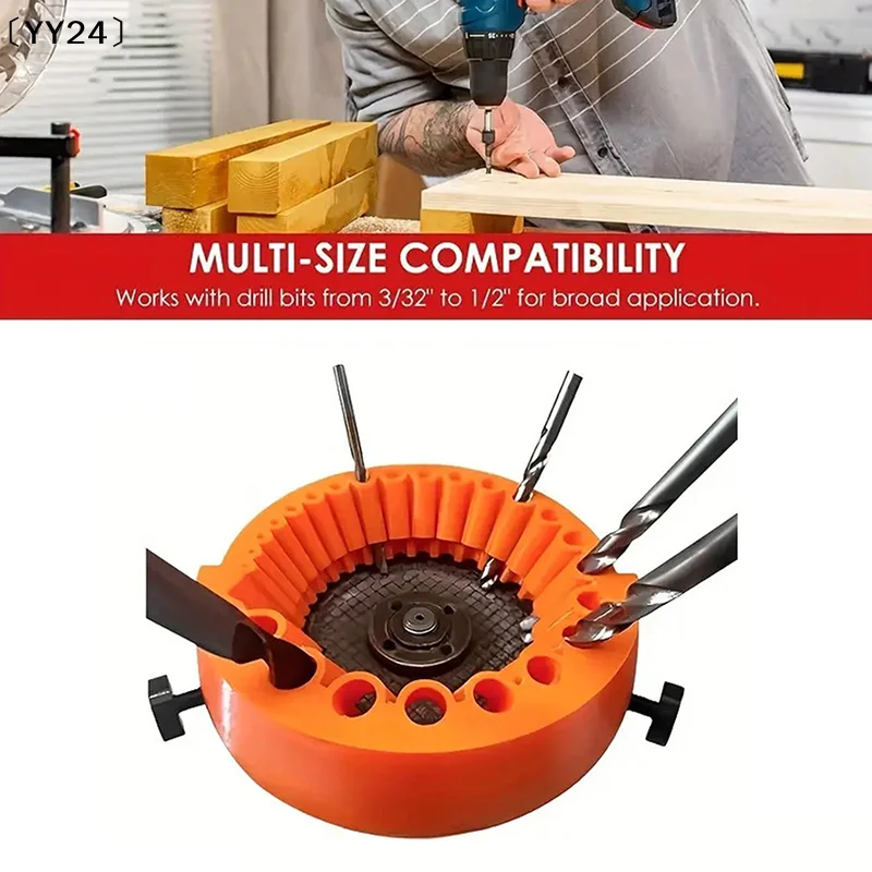 〔YY24〕2 To 13mm Multipurpose Drill Bit Sharpener Power Drill Bit Grinding Attachment Drill Sharpener