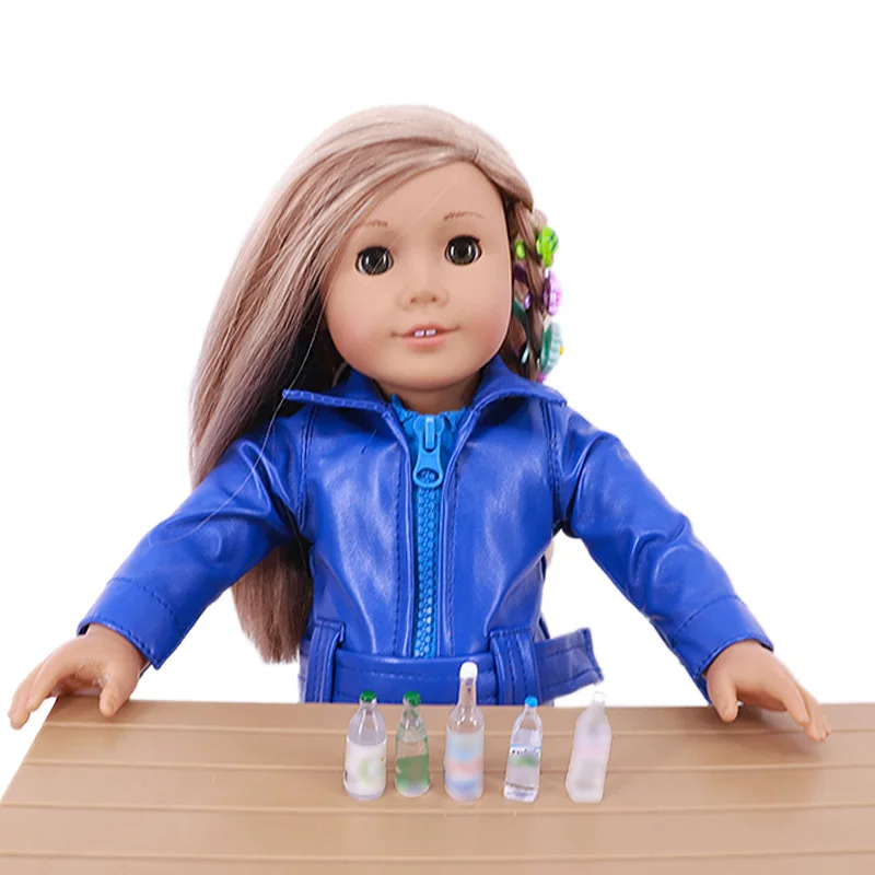 New Mini Dollhouse Accessories, Various Donut Ornaments, Mineral Water Models, Ring Models, Children's Gifts