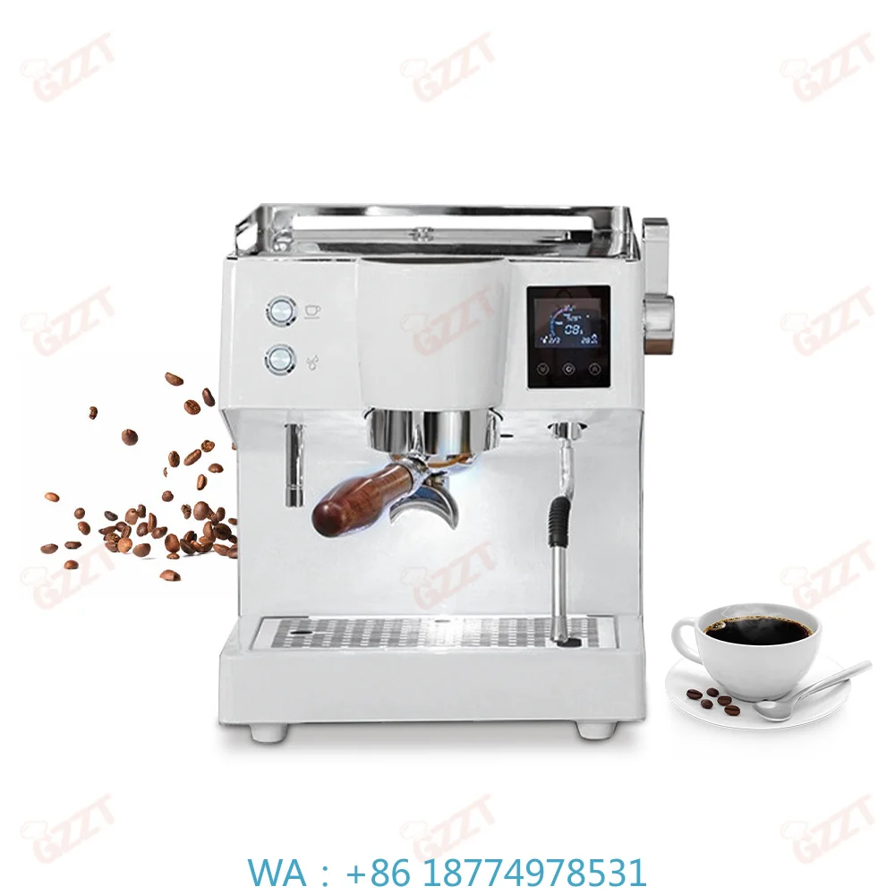 Commercial Cafe Semi‑automatic Espresso Maker, Built‑in 3L Water Tank With Adjustable OPV for Cappuccino Coffee Brewing Tool