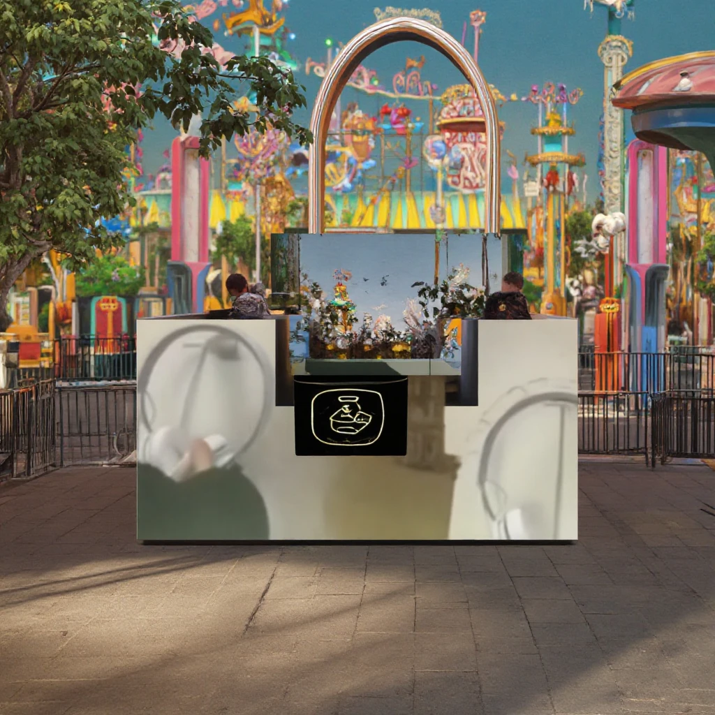 Pick up the automatic sensing headphones and play music interactive games Event Games Carnival games Event props