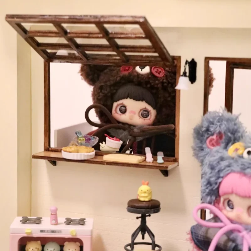 جديد أفضل لعبة Maymei جيني الدب كوكي سلسلة أفخم صندوق أعمى قلادة العصرية لعبة قلادة Kawaii الهدايا