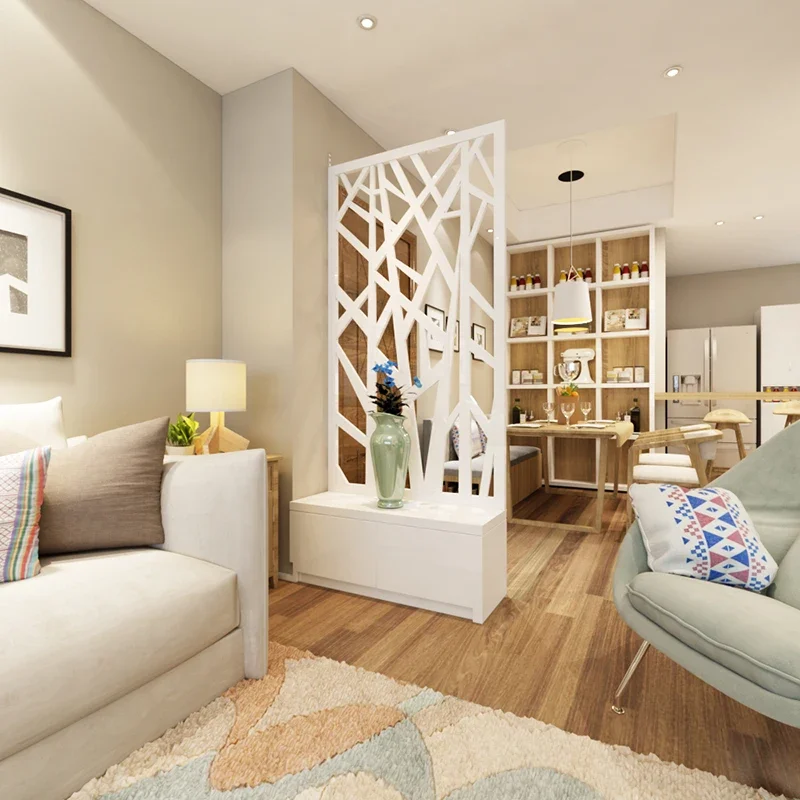 

# Huatong Hall Cabinet Living Room Partition Cabinet Double-sided Screen Partition Cabinet Enters The Door