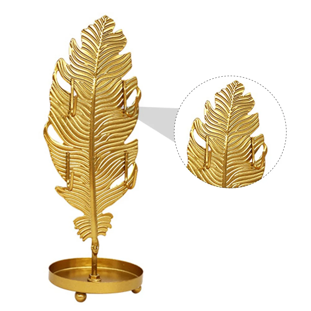 

1Pcs Leaf Shape Jewelry Storage Plate Detachable Stylish Jewelry Display Dish for Rings Earrings Bracelets Home Decor Tray