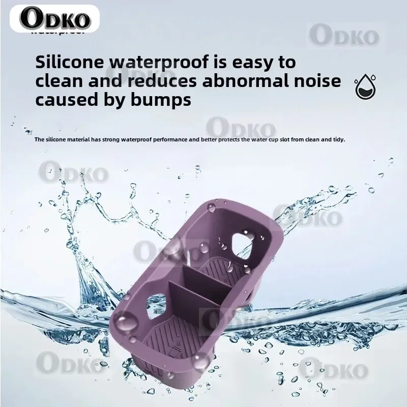 

Silicone Protection Pad for SU7 Car Interior Cup Holder Wireless Charging Car Storage Box Modification Accessories Anti Slip