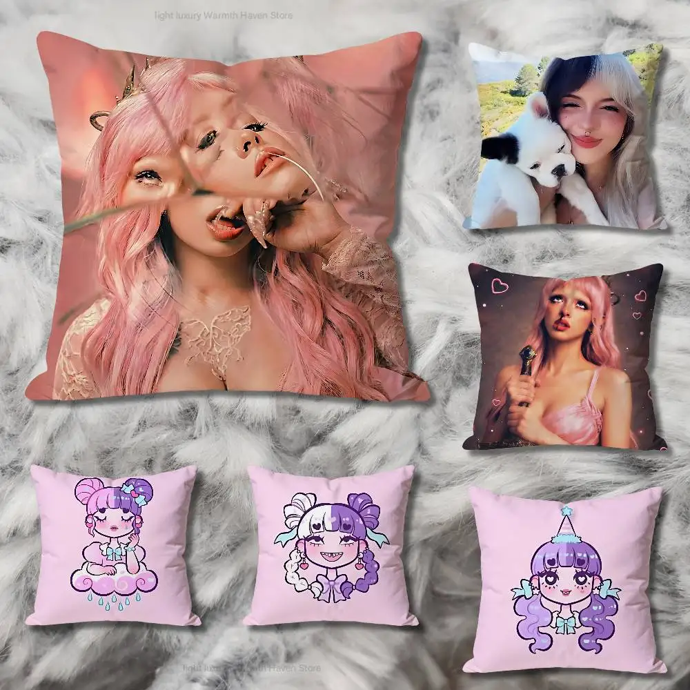 

M-Melanie M-Martinez Portals Various Sizes Square Pillow Case For Car Home Bedchamber Decor Custom Valentine gift