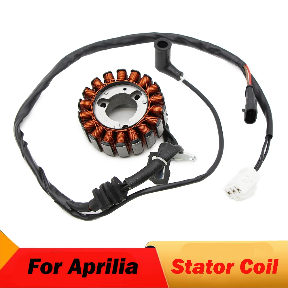 Motorcycle Generator Magneto Stator Coil For Aprilia Sportcity 125 Atlantic 300 SR125 MAX125 SR300 MAX300 Atlantic 300