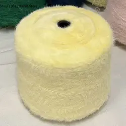 500g Yarn Crochet Soft Short Hair Imitation Mink Yarn Hand Woven Shawl Jacket Scarf Soft Baby Sweater Colorful Yarn