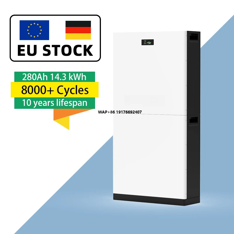 ASGOFT Best Germany Home Hybrid 10KW Lithium 48V 200AH 250AH Backup Battery Complete 48V All-in-One Hybrid Solar Stackable CAN