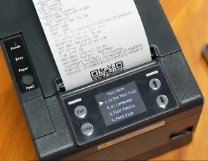 80mm Bill/Invoice Printing Machine with MQTT Cloud 80mm Wireless Bluetooth WiFi Thermal Receipt Barcode Printer Optional 4G