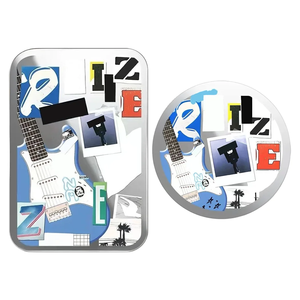 

Fashion Kpop Magnetic Folding Phone Grip Stand Card Holder for IPhone 12 13 14 15 16 17 Pro Max Holder Mount Support for S25U