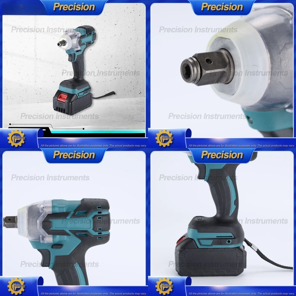 2026 Cordless High Power Electric Wrench Set with Lithium Battery for Automotive Repair and Multi Use Tool Kit