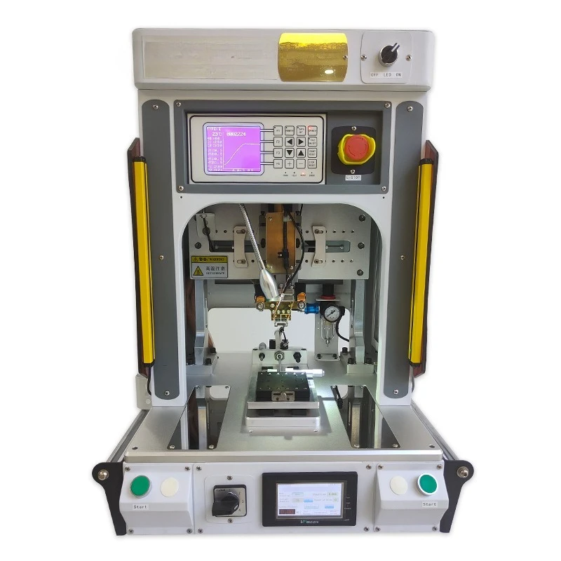 New Pulse Hot Press Soldering Machine Manufacturer Wireless Charging FPC Harper Machine Full Self-Pulse Hot Press