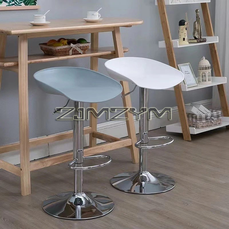 Home Bar Chair High Bar Chair Simple Front Desk Rotation High Stool Internet Celebrity Ins Nordic Bar Stool