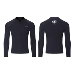 Wetsuit Top or Bottom 2mm/3mm SCR Long Sleeve Neopren Wetsuit Zip Jacket Pants for Men Women Scuba Diving Suit Snorkeling
