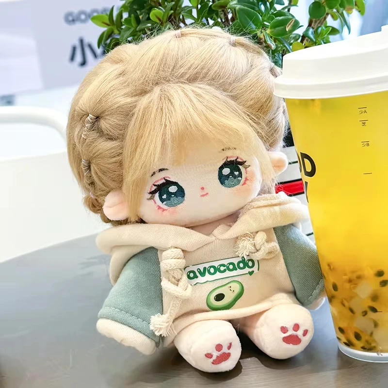 Can Change Clothes Game Characters Doll Plush Cotton Doll Naked Figure Stuffed Anime Wearable Clothing Dress Up Gift Super Star
