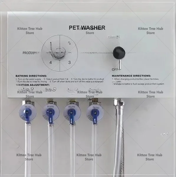 New Bathing System Dog Shampoo Making Machine PW-102 Pet Washer Shampoo Diluter Almighty Bathing Support Shampoo Dispenser