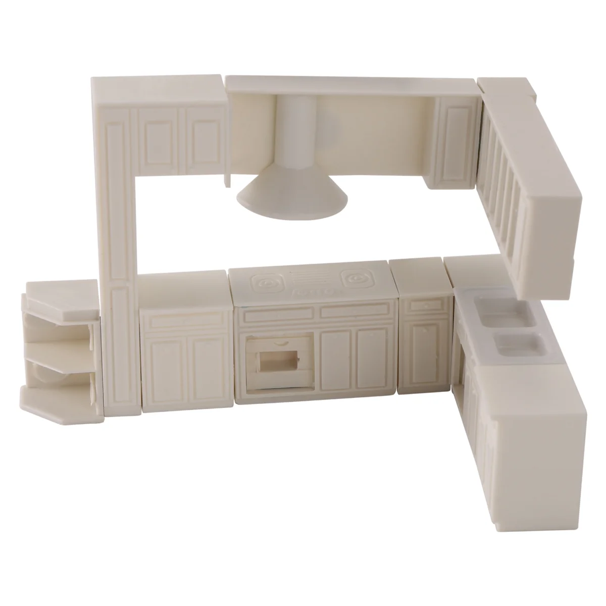 Doll house Miniature cabinet kitchen furniture molds home decor