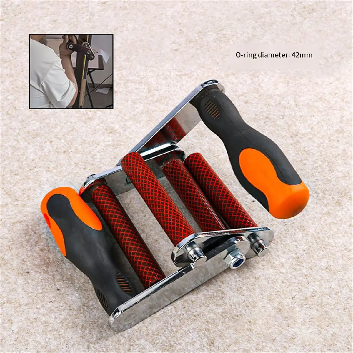 1 Pair Heavy-Duty Panel Carrier Tool for Drywall, Wood, Stone - 115KG Load Capacity