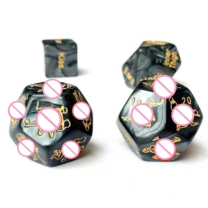 4PCS/SET Sex Dice 12 Kinds of Sex Play Positions Adult Game Sm Play Roles Flirt Sex Products Bdsm Toys Erotic Goods - view 2