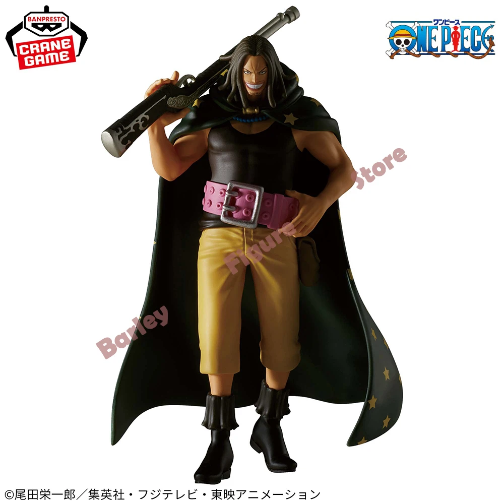 En Stock BANDAI Original Banpresto Anime figura-una pieza la partida-YASOPP figura modelo colección PVC juguete, alrededor de 16 cm