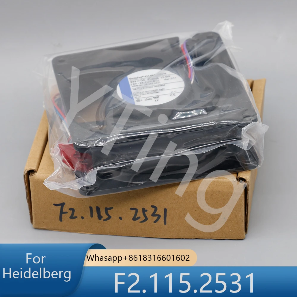 F2.115.2531 Fan For Heidelberg Printing Machine DC24V 4114N/37HHPR