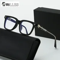 Gafas de luz azul cuadradas retro, protección total antiradiación, diseño unisex vintage, para lectura de computadora y oficina