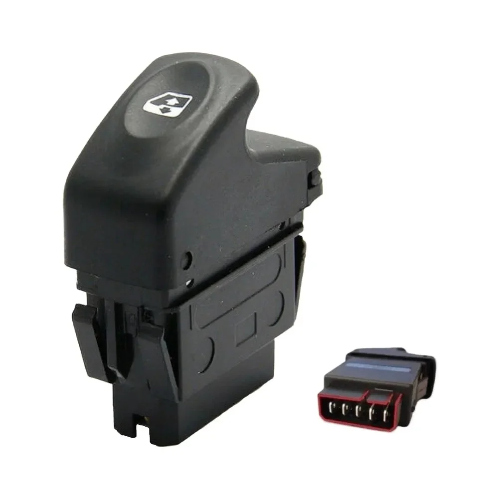 Car Power Window Mirror Switch 7700307605 For Renault For Kangoo For Megane For Clio MK1 MK2 5 Pins Interior Control Replacement