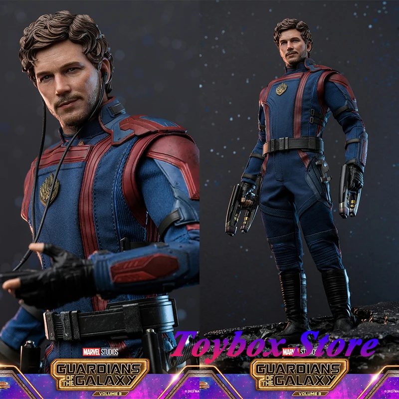 

HOTTOYS HT 1/6 MMS709 Подвижная фигурка Star-Lord Стражи Галактики Том 3 Фильм Оригинальный Нежный 12-дюймовый Полный Набор Солдат