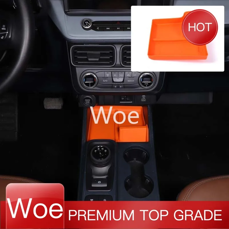 WoeFor Ford Maverick 2022+ models of central control mobile phone slot shock-proof pads, mobile phone anti-shaking TPE (change m
