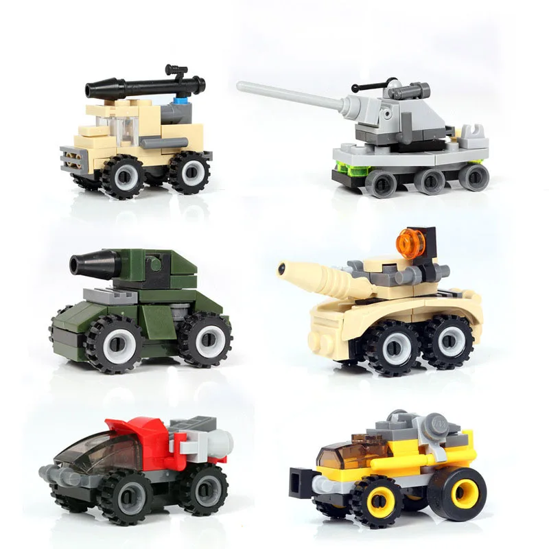 

Original Mini Transportation Assembled Models Blocks Car Compatible small building block City Police Plane Bricks Toys Kid Gift